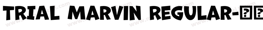 TRIAL Marvin Regular字体转换